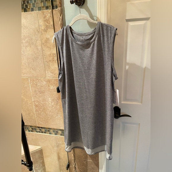 Athleta Other - Athleta Gray Sleeveless Swim Coverup